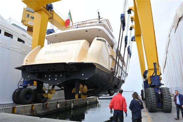 38m luxury yacht SOURAYA by Sanlorenzo