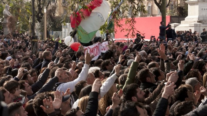 AC fans gathered to greet their heroes