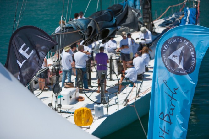 Atmosphere on the dockside at Les Voiles de Saint Barth © Christophe Jouany  Les Voiles de St. Barth