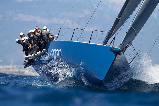 Audi Azzurra Sailing Team on their T52 yacht