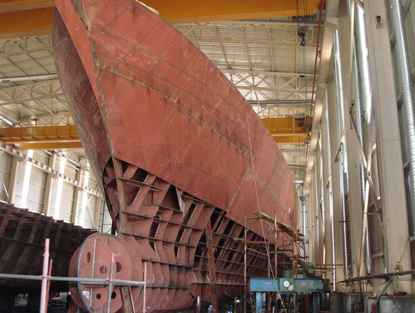 Bilgin 160 Sister yacht under construction