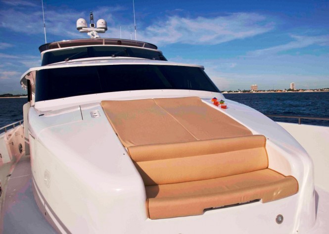 Charter Yacht ANNABEL II Foredeck