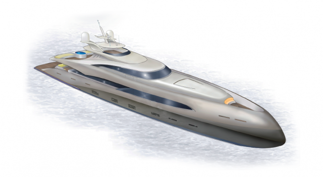 High Speed Superyacht ICON ER 175 by Ivan Erdevicki