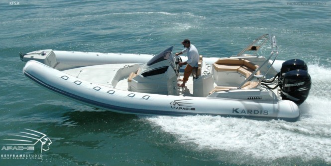 K8 APACHE yacht tender by KFS Photo by E. Bertolacci