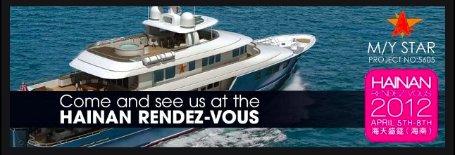 Kingship Motor Yacht STAR with naval architecture and design by Vripack at Hainan Rendezvous 2012