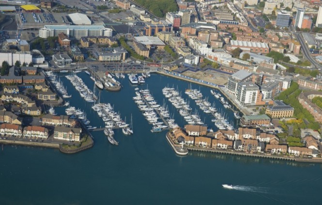 MDL´s Ocean Village Marina - view from above