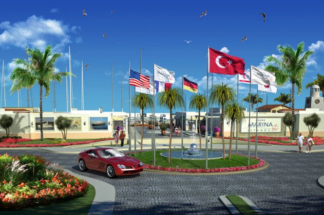 Marina Istanbul Entrance