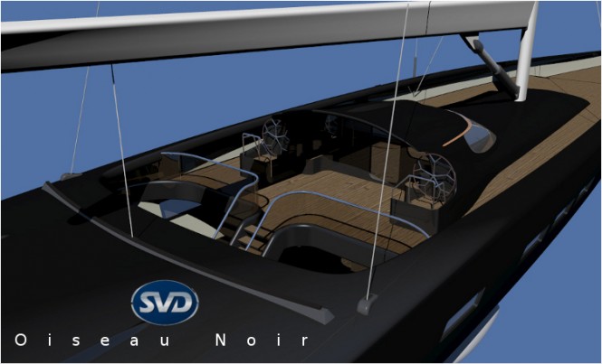 Oiseau Noir Superyacht Exterior