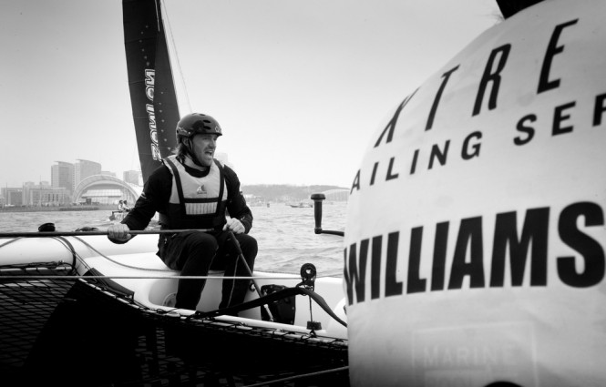 Onboard with The Wave, Muscat's Leigh McMillan - Photo credit Lloyds 