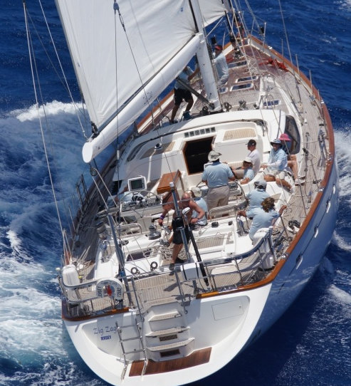 Oyster 82 superyacht Zig Zag Credit: K. Johnson/kevinjohnsonphotography.com