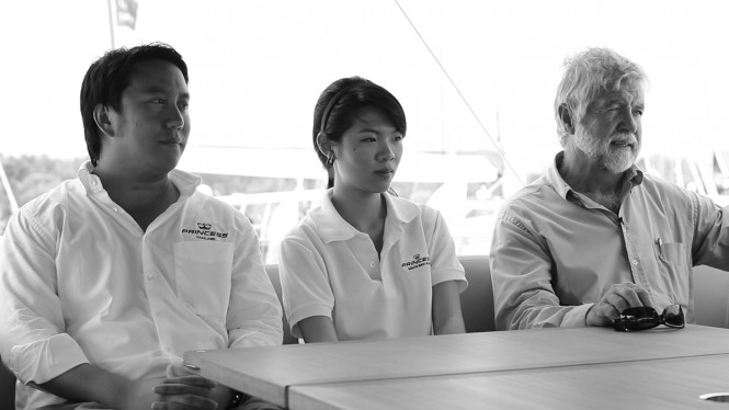 PIMEX 2012 Princess Yachts SEA team