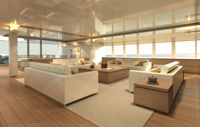 PROJECT LIGHT superyacht Salon