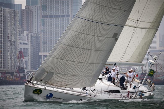 Peter Churchouse's MOONBLUE 2  Photo by RolexDaniel Forster