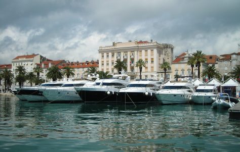 Princess luxury yachts on display at the Show