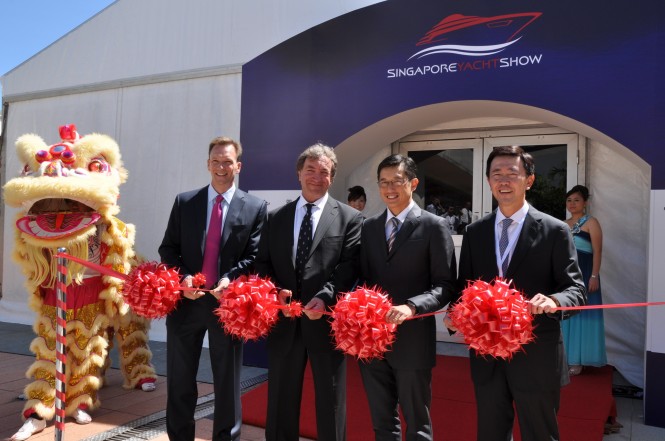 Singapore Yacht Show 2012 Opening Ceremony - Ribbon Cutting