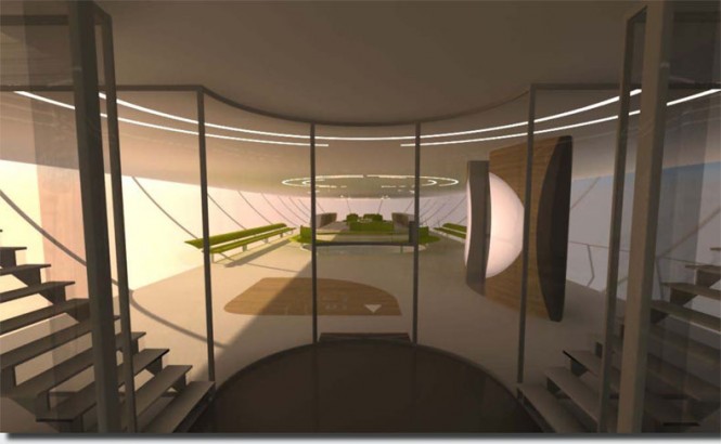 Spectacular views from the Flying Yacht