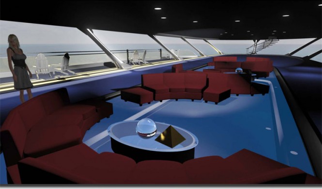The Flying Yacht Interior