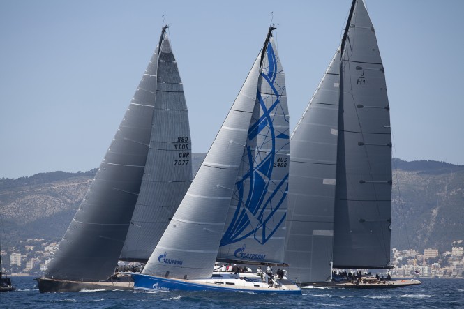 Swan 60 yacht Bronenosec experienced international fleet racing with some of the world´s top names at Mapfre Palma Vela Credit: MartinezStudio.es
