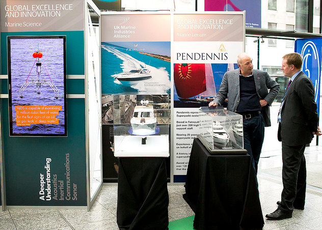 The prestigious UK shipyard Pendennis attending the showcase