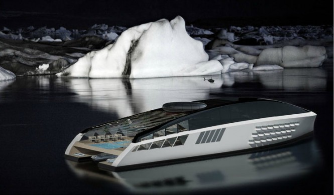 150m luxury motor yacht SVETI concept by Pastrovich Studio