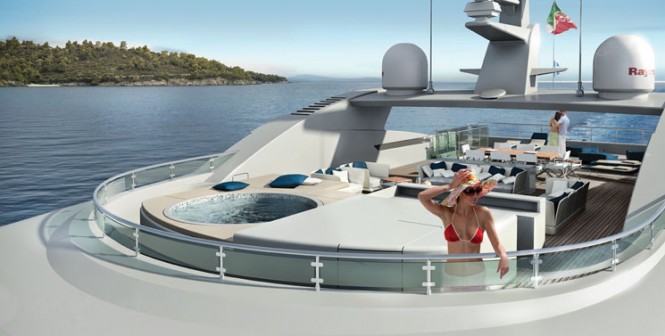 Aboard the Mariotti motor yacht Rahil (Project Jana)