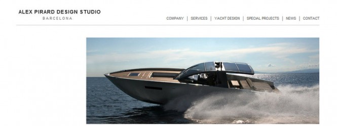 Alex Pirard Design Studio´s New Website