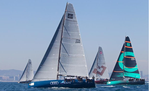 Audi Azzurra Sailing Team competing in the Trofeo Conde de Godó Photo by Jesus Renedo/Azzurra