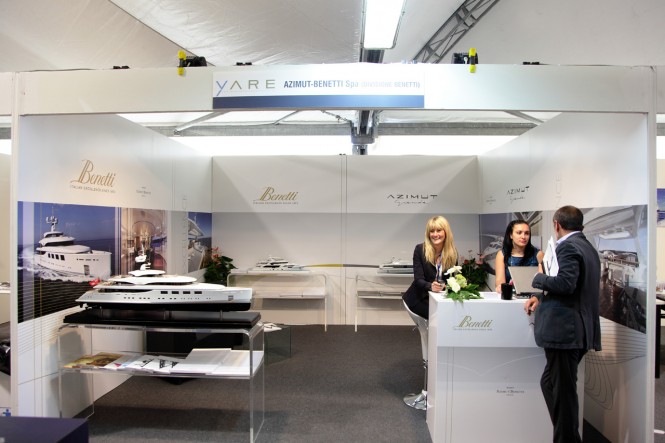 Benetti and Azimut Grande at YARE 2012