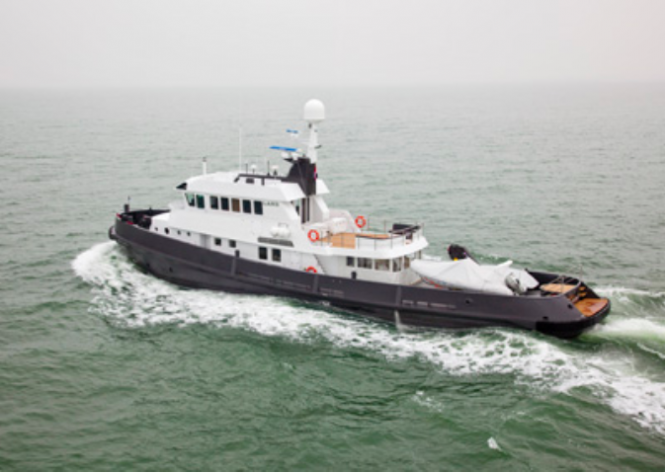 Explorer superyacht LARS - Image courtesy of Felix Buytendijk Yacht Design