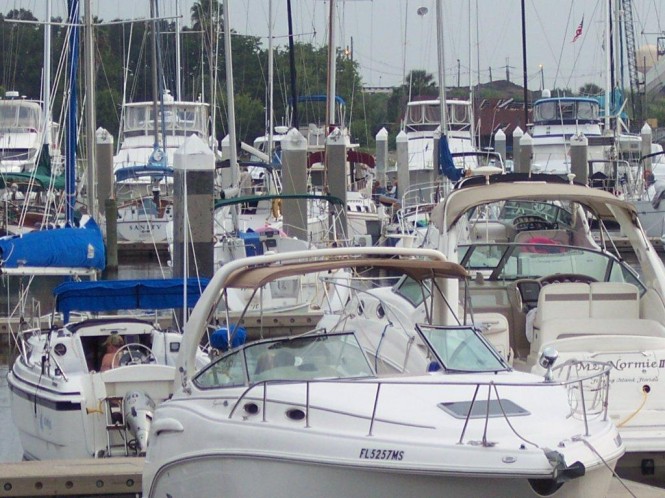 Fernandina Harbor Marina, Full Berths, Clean Marina, Copyright- 2012 WESTREC Marinas