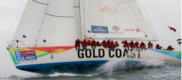 Gold Coast Australia in the Clipper 11-12 Round the World Yacht Race