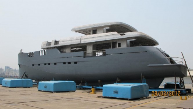 Green Voyager 144 superyacht by Kingship