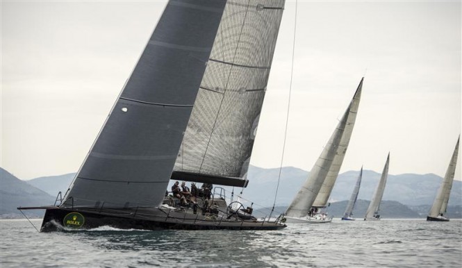Mini Maxi yacht Jethou Photo: Rolex/Kurt Arrigo