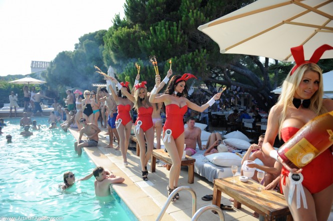 Nikki Beach St Tropez - American Independence Day event - Photo credit to ArtmanProd