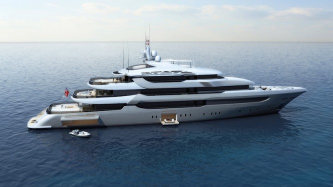 Pro 750 Golden superyacht by Proteksan Turquoise