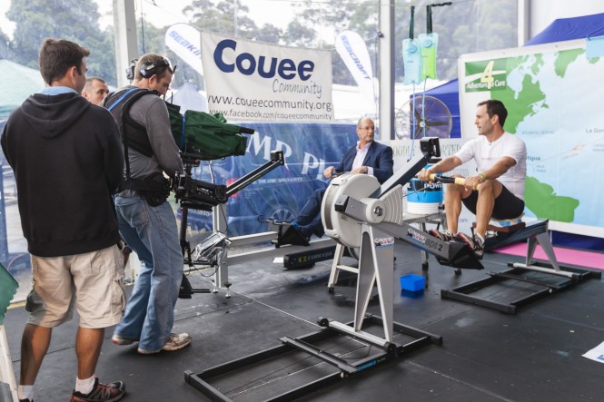 Rower Andrew Abrahams at SCIBS 2012