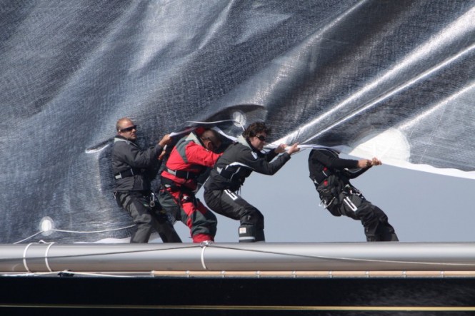 Superyacht Rainbow team training