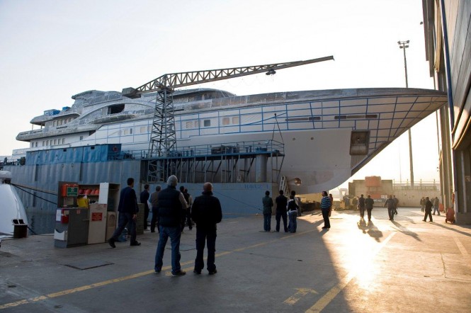 Superyacht Vicky (ex hull NB54) by Proteksan Turquoise