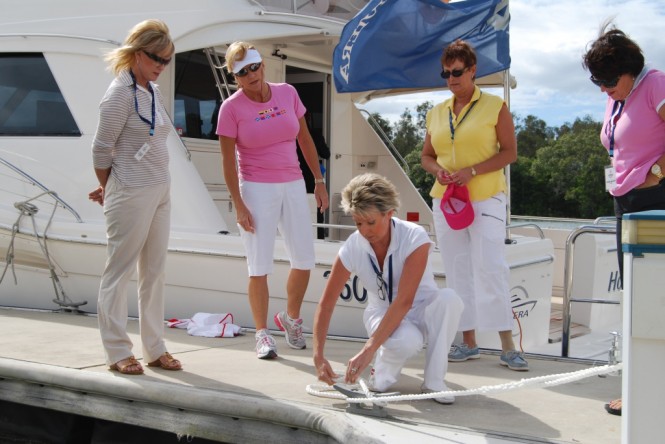 There will be a range of activities to help Riviera owners learn the ropes