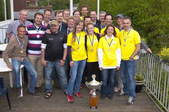 Winning team - Team Yellow
