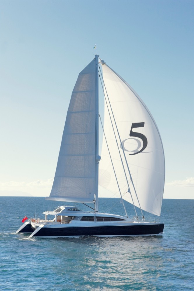 100ft catamaran yacht Q5 Quintessential Sailing