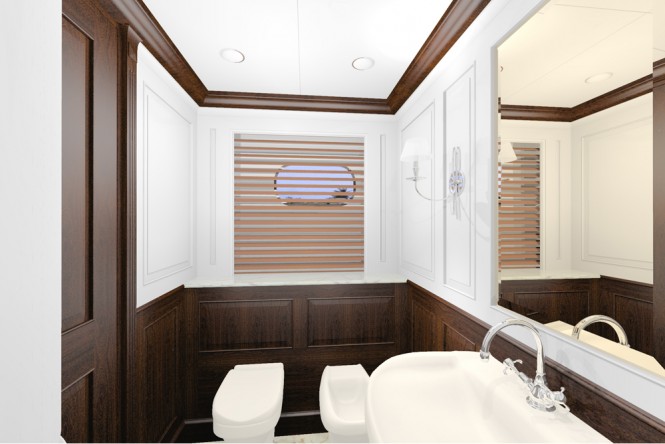 23.9m motor yacht Fifth Ocean 24 Bathroom