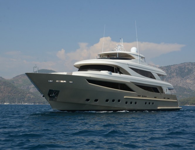 41m motor yacht My Steel by Mengi-Yay