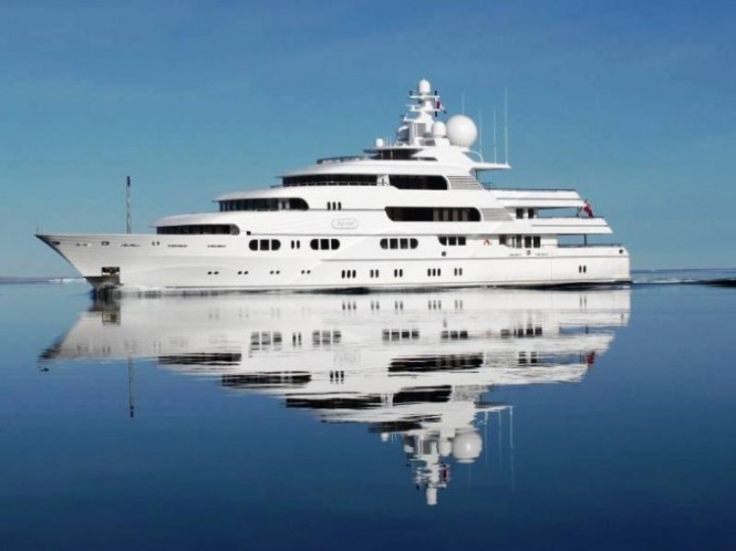 71m luxury charter yacht Titania (ex Apoise) by Lurssen