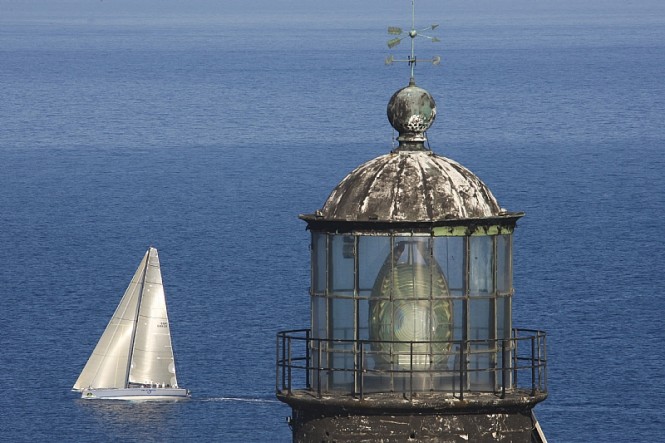 Alegre yacht - Photo by Rolex/Carlo Borlenghi