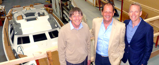 Anthony Landamore, David Tydeman, Klaas Meertens of HTP