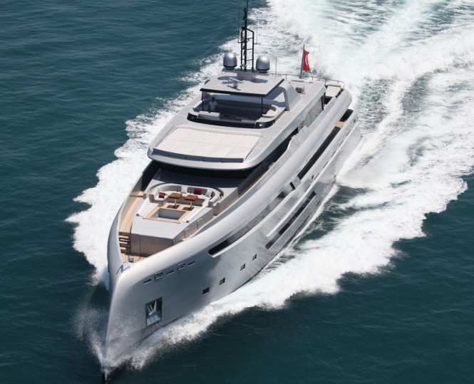 Bilgin 132 motor yacht M - front view