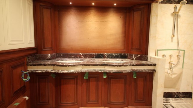 Bilgin 160 Classic superyacht Master Bathroom