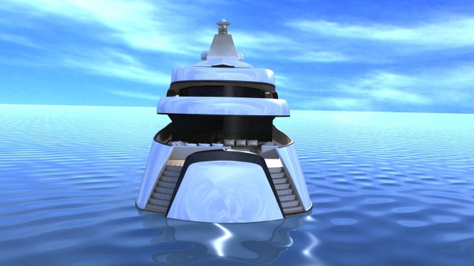 Luxury superyacht Project SMEW by IPYD