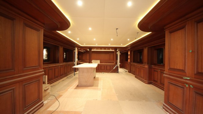 Luxury yacht Bilgin 160 Classic Salon